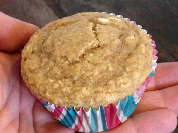 Fairly Healthy Banana Oat Muffins
