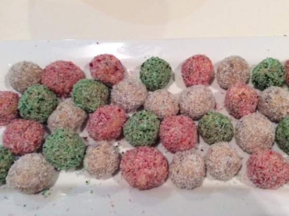 Christmas Chocolate Balls