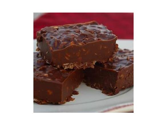 No bake chocolate bars