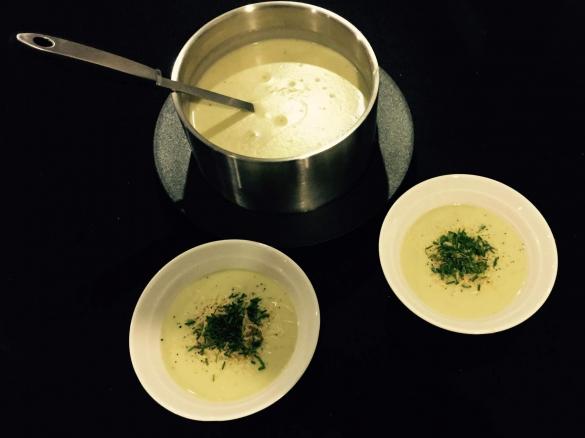 Potato and leek soup