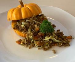 Mince Chow Mein with Pumpkin