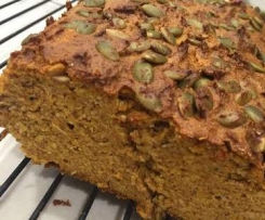 (Almost) Paleo Pumpkin Banana Bread