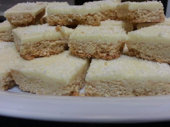 Creamy Coconut Slice