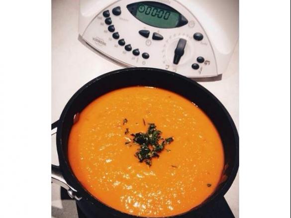 Sweet Potato, Leek, Carrot & Capsicum Soup