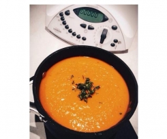 Sweet Potato, Leek, Carrot & Capsicum Soup