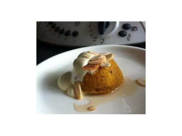  Carrot,Almond and Amaretto Puddings