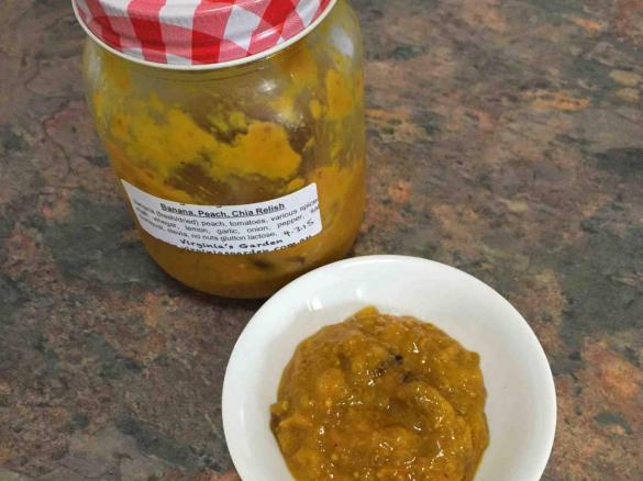 Banana Relish With Chia