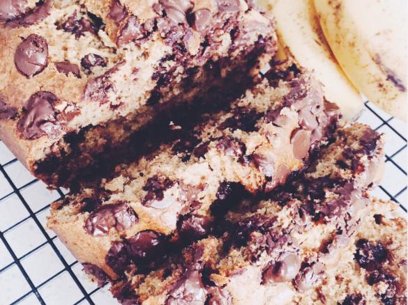 Banana Choc Chip Bread