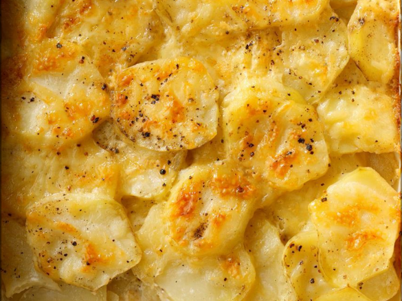 Garlic & Herb Potato Bake (dairy free option)