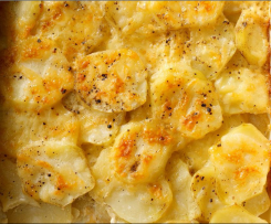 Garlic & Herb Potato Bake (dairy free option)