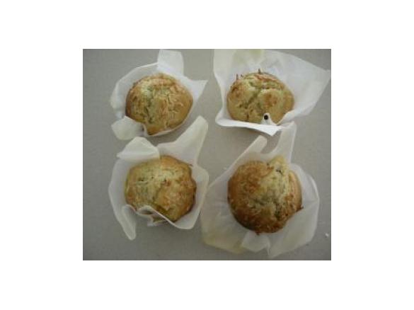 Passionfruit, Mango & Coconut Muffins