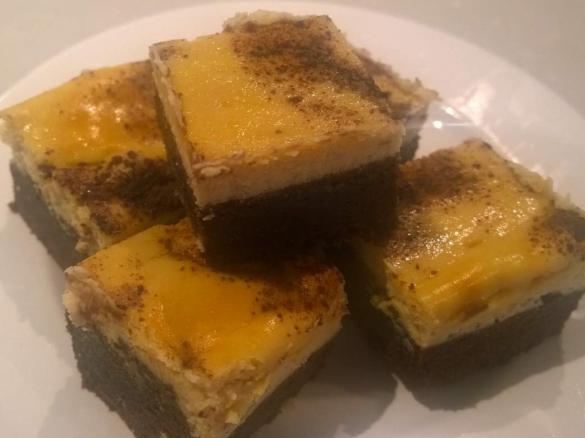 Cheesecake brownies