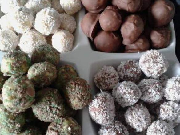 Cherry Ripe Tim Tam Truffles