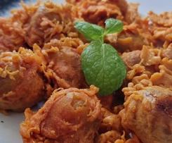 Crunchy fritters batter (Pisang/Cempedak goreng rangup)