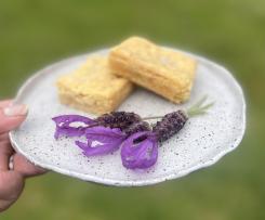 Janine’s Lavender and White Chocolate Shortbread - Thermie and Friends