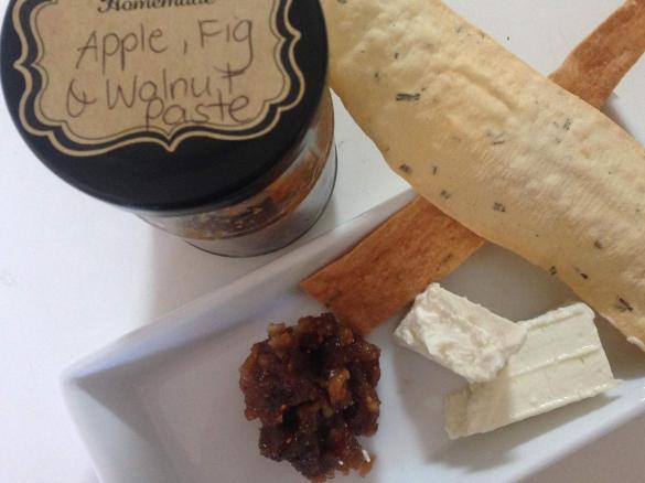 Fig Apple and Walnut Paste