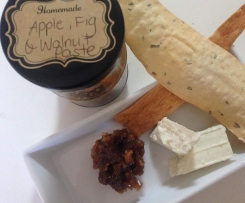 Fig Apple and Walnut Paste