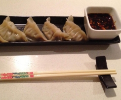 Chicken and Green Tea Dumplings