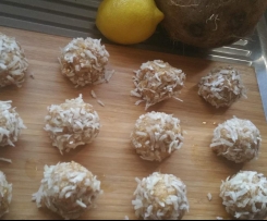 Coconut and Lemon Bling Balls