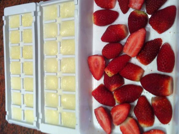 Quick and easy Strawberry ice cream