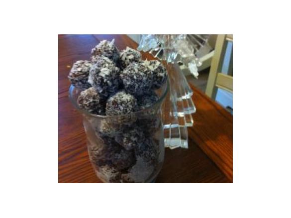 Moreish Chocolate Coconut Truffles