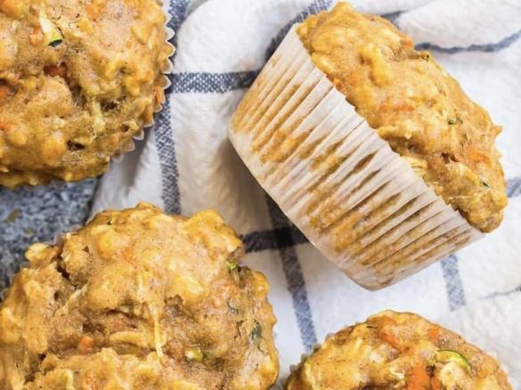 Sugar Free Carrot Muffins