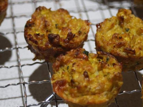 Mini Zucchini Slice Bites