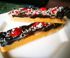 Vegan Chocolate Cashew Goji Bars