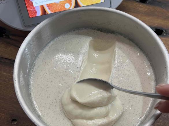 Dairy free protein yoghurt