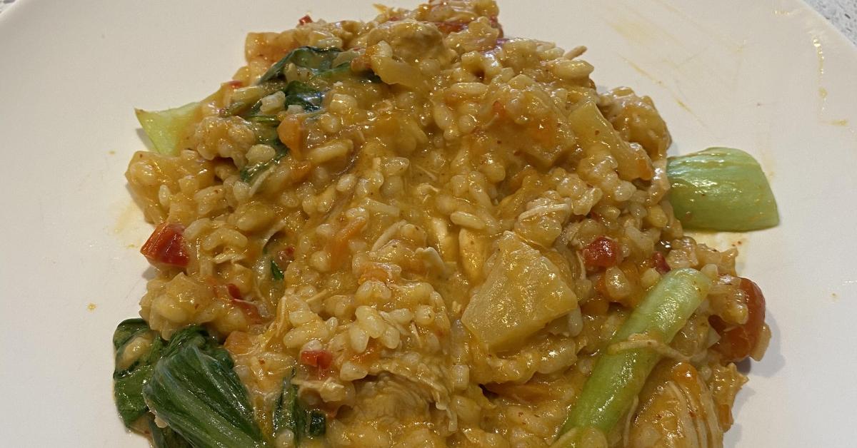 Thai Chicken Rice Risotto Thai chicken curry risotto by guest. A Thermomix ® recipe in the ...