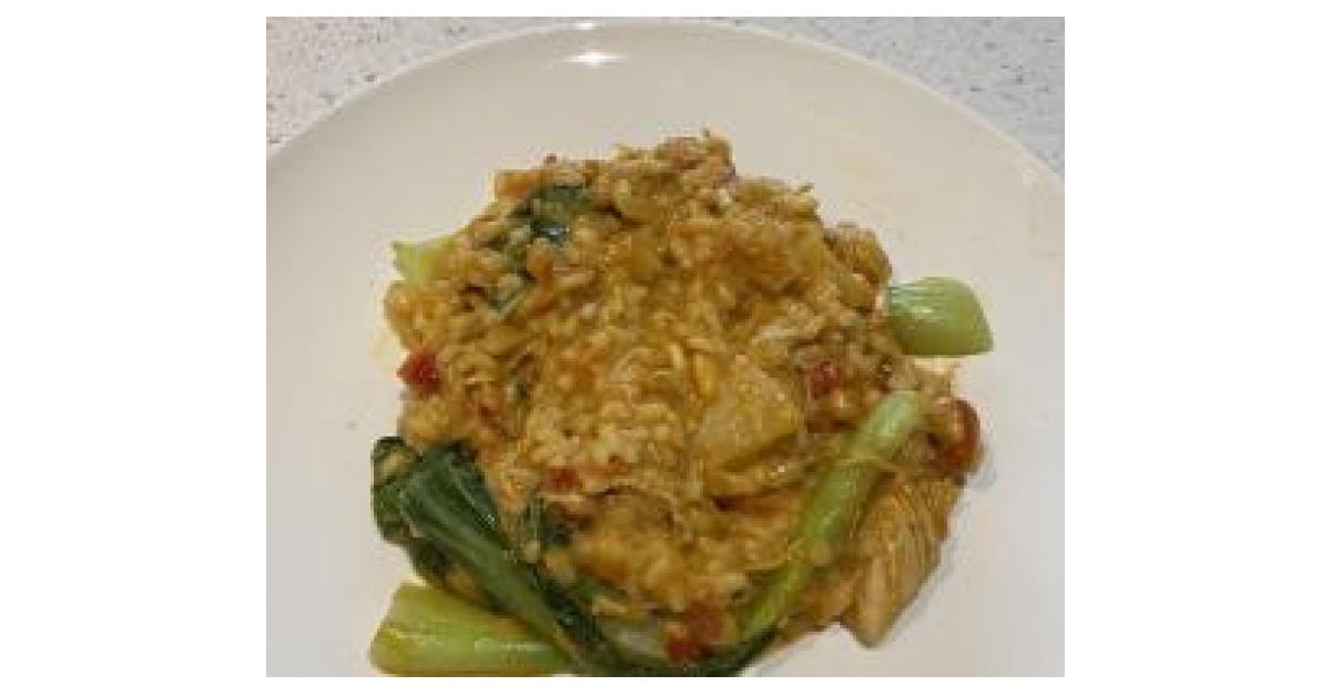 Thai Chicken Rice Risotto Thai chicken curry risotto by guest. A Thermomix ® recipe in the ...