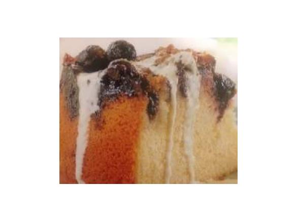 Mulberry butter cake