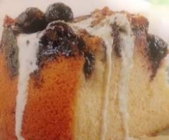 Mulberry butter cake