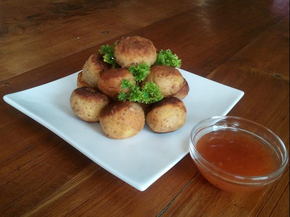Pumpkin Arancini balls