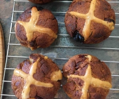 Glutton Free Hot Cross Muffin Breads
