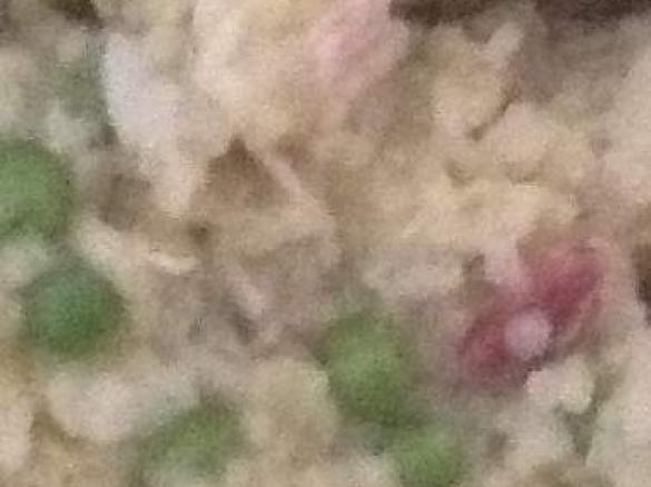 Chicken, bacon and Pea Risotto