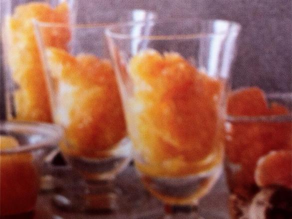 Tangerine Granita - Gluten Free