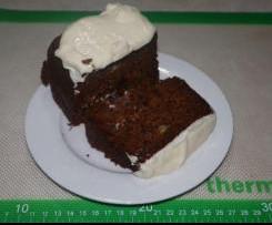 Carrot Fruit Cake with Cream Cheese Frosting