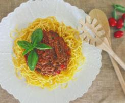 Sassy Spaghetti Bolognese
