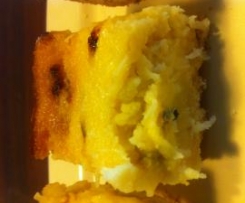 Coconut and Passionfruit Slice