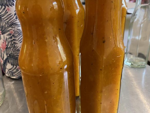 Spicy Apricot BBQ Sauce
