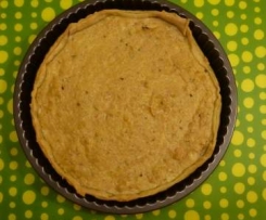 Salmon souffled tart