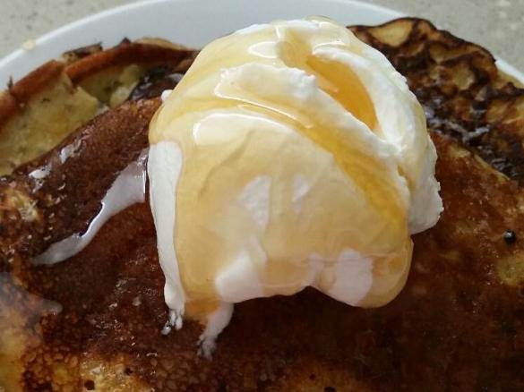 Banana Protein Pancakes