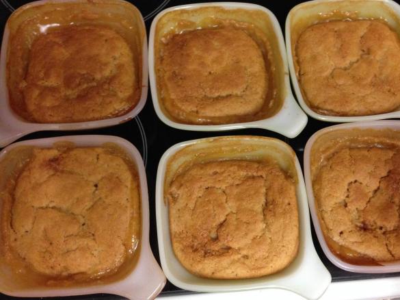 Gluten free Butterscotch self saucing pudding
