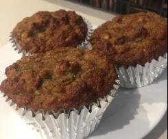 Banana & Zucchini Paleo Muffins