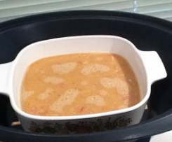 Chinese Steamed Beef & Egg Omelette