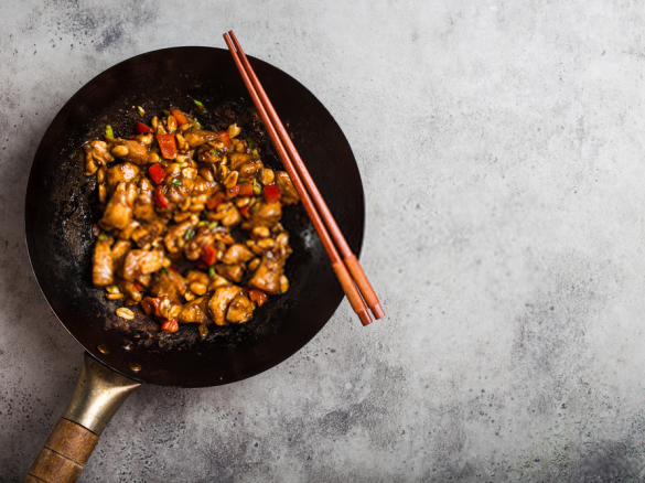 Peanut crusted chicken