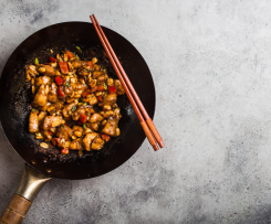 Peanut crusted chicken