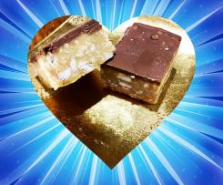 No-bake hazelnut slice