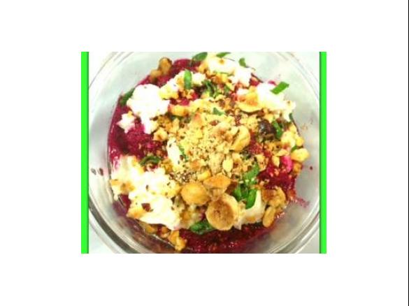 beetroot (dip or side dish0 yotam recipe